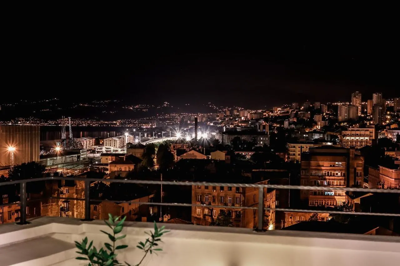 105M2 Penthouse Sea View Rijeka With Free Garage Parking Apartment